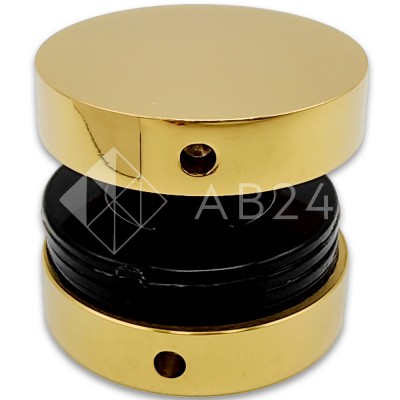 Коннектор FKF-32 для соединения стекол без сверления, нержавейка/золото