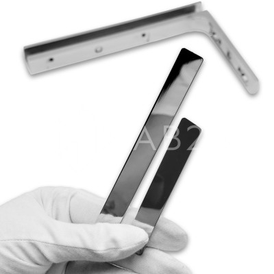 Комплект декоративных крышек FDKA-05 для углового стабилизотора FDK-5, нержавейка/полированный