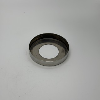 Низ стойки FOP-50.31 большой декоративный, для трубы Ø50.8*100 мм, GRIT 600, нержавейка/полированный