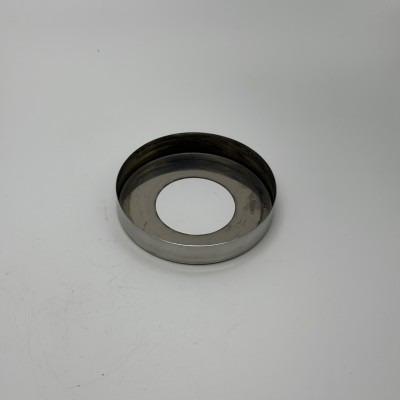 Низ стойки FOP-50.31 большой декоративный, для трубы Ø50.8*100 мм, GRIT 600, нержавейка/полированный