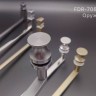 Ручка скоба FDR-708-DEF, 15х10х1000х1.0 мм, нержавейка/золотой песок - Видео