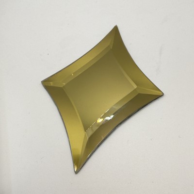 Бевелс AV167 gold звезда 112 x 80 мм