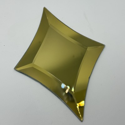 Бевелс AV167 gold звезда 112 x 80 мм