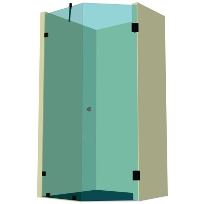 Душевая кабина пятиугольная DK-305К на коннекторах