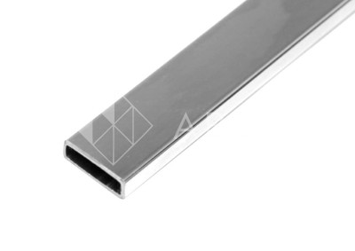 Труба FDT-353, 30х10х1.5 мм 3 м, нержавейка/матовый