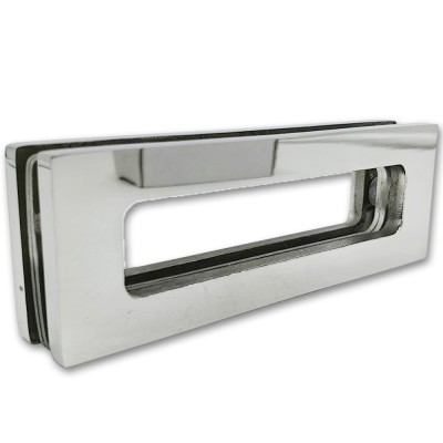 Ручка купе Дриада FDR-112, 155х52 прямоугольная, нержавейка/полированный