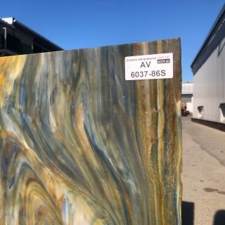 Стекло витражное AV 6037-86S, целый лист - 78 х 96 cм.