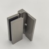 Петля Гера FDP-120 стена-стекло, открывание 90° наружу, латунь/матовый