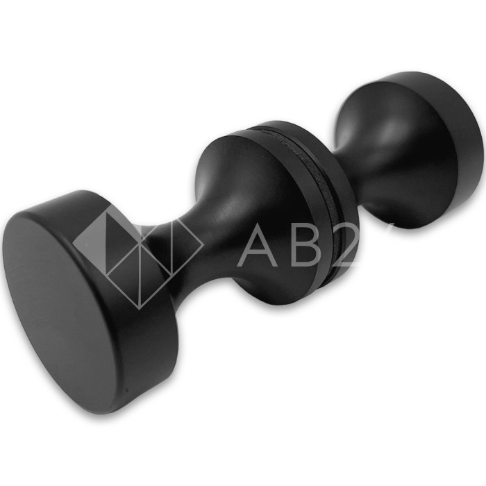 Ручка кноб FDR-61, нержавейка/черный