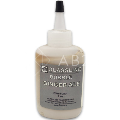Краска для фьюзинга GlassLine эффект пузырей, белая (BUBBLE GINGER ALE), 56 г