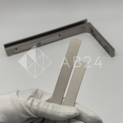 Комплект декоративных крышек FDKA-05 для углового стабилизотора FDK-5, нержавейка/матовый