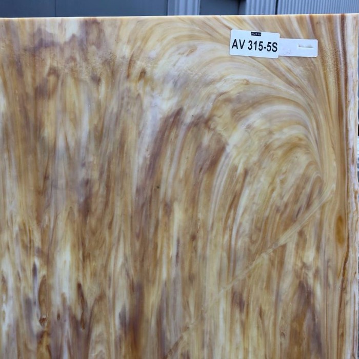 Стекло витражное AV 315-5S четверть листа (39 х 48 см)