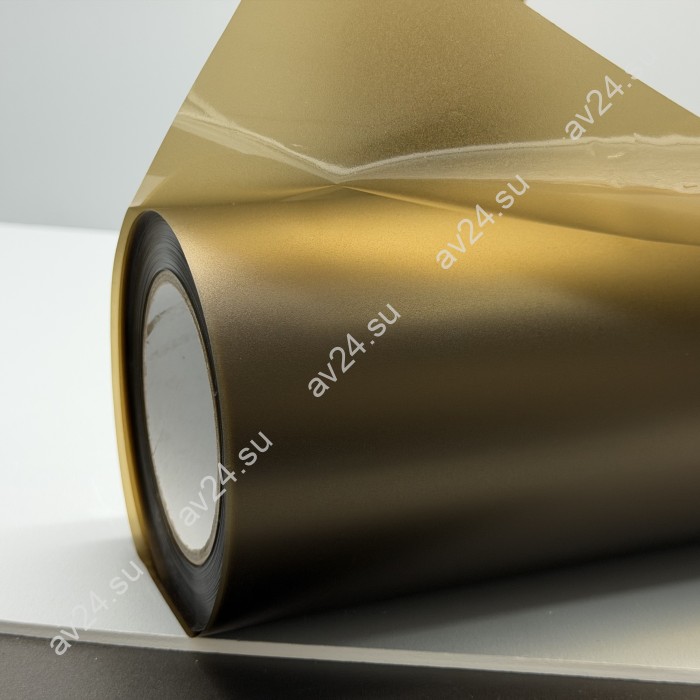 Декоративная пленка 1,52х50 м, бронза матовая