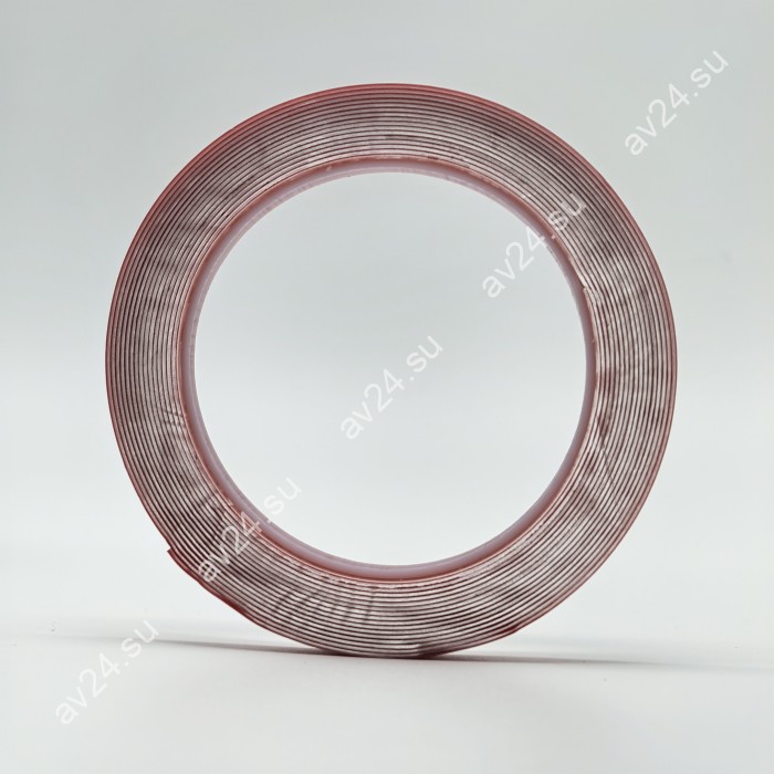 Скотч двусторонний FDA-FDA-102 CL в рулоне, ширина 12 мм, длина 5 м, прозрачный