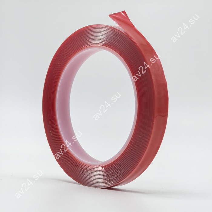 Скотч двусторонний FDA-FDA-102 CL в рулоне, ширина 12 мм, длина 5 м, прозрачный