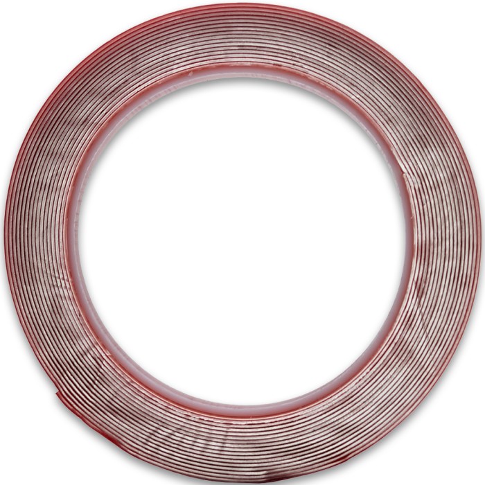 Скотч двусторонний FDA-FDA-102 CL в рулоне, ширина 12 мм, длина 5 м, прозрачный