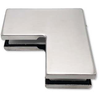 Фитинг угловой, FKF-23 нержавейка/матовый