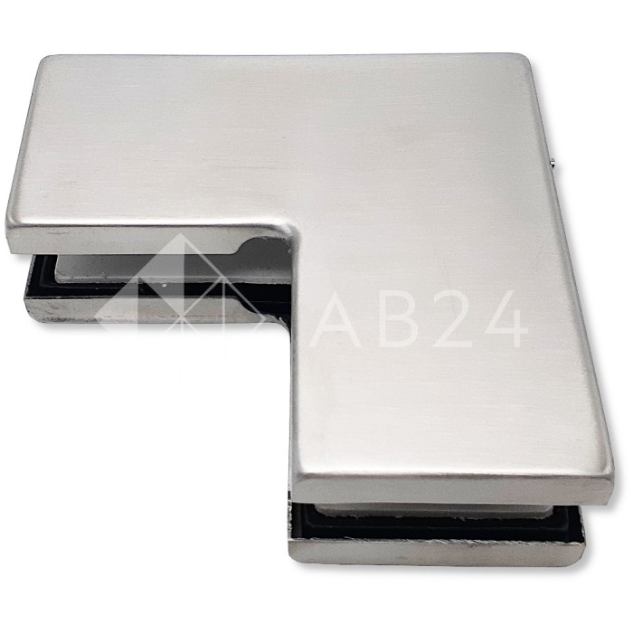 Фитинг угловой, FKF-23 нержавейка/матовый