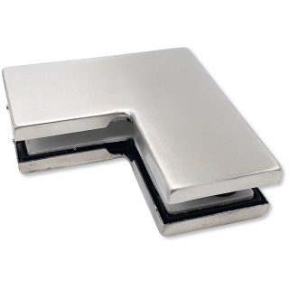 Фитинг угловой, FKF-23 нержавейка/матовый