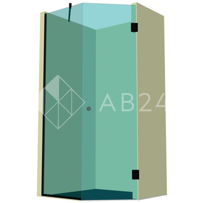 Душевая кабина пятиугольная DK-305P в опорном профиле