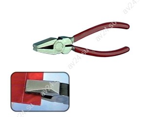 Щипцы для отлома стекла аналог PCJ-1,  ширина губок 10 мм.