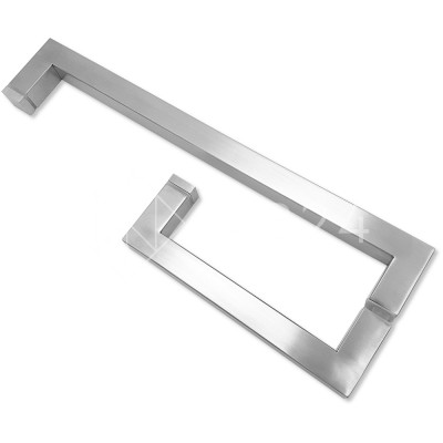 Ручка скоба FDR-72, 25x25x200x400х1.0 мм, нержавейка/матовый