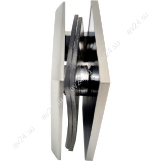 Коннектор FDK-22-DEF с дефектом для стекла Бета β стена-стекло 90°, латунь/хром