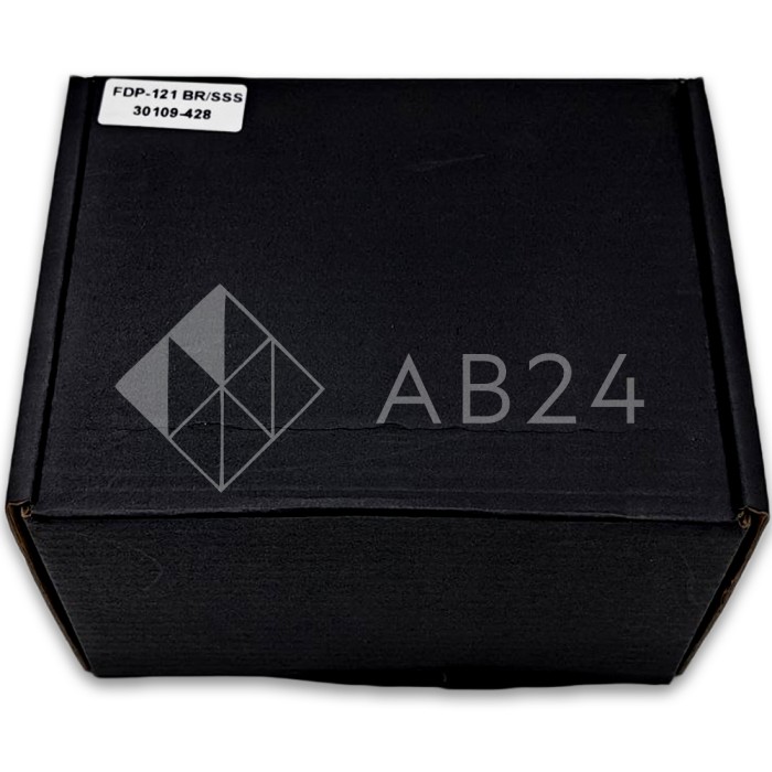 Петля Гера FDP-121 стекло-стекло 180°, латунь/матовый