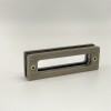 Ручка купе Дриада FDR-112, 155х52 прямоугольная, нержавейка/бронза