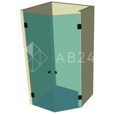 Душевая кабина пятиугольная DK-306