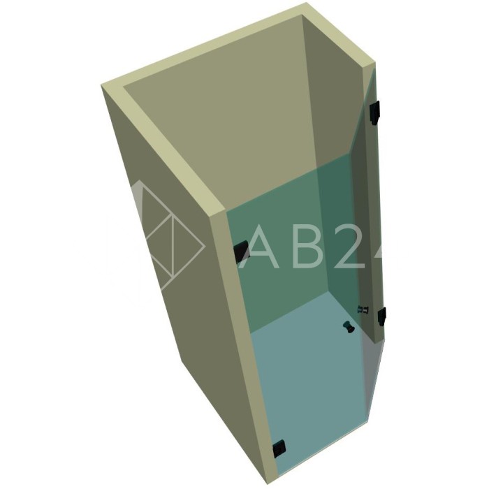 Душевая кабина пятиугольная DK-306