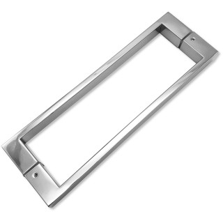 Ручка скоба FDR-88, 25х10х300х1.0 мм, нержавейка/полированный