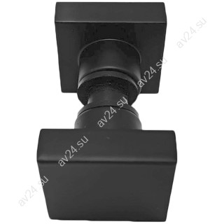 Ручка кноб FDR-30 квадратная, алюминий/черный