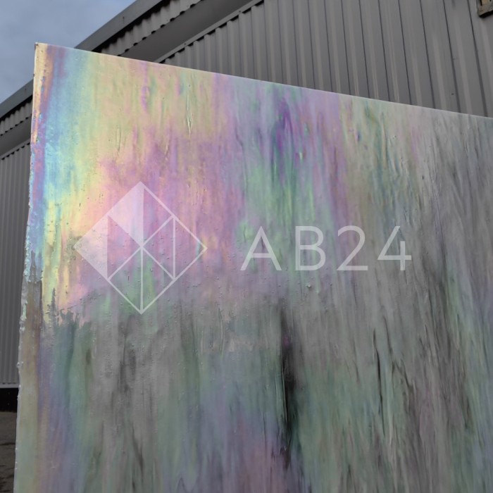 Стекло витражное AV I/385-2S, целый лист - 78 х 96 cм.