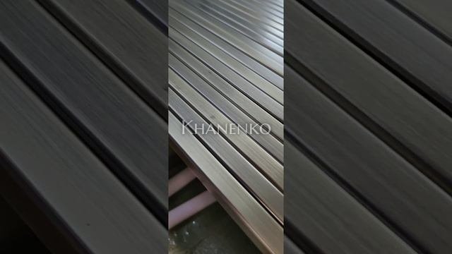 Труба FDT-552E эконом 15х15х1.5 мм 2 м, нержавейка/бронза