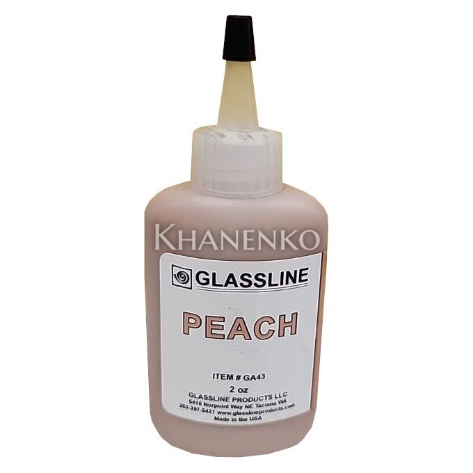Краска для фьюзинга GlassLine, персиковый (PEACH), 56 г