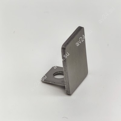 FDPA-501 SUS304/GG: Заглушка торцевая FDPA-501 для опорного профиля 19х13х2, нержавейка/оружейная сталь