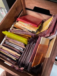 Бой витражного стекла Sunrise