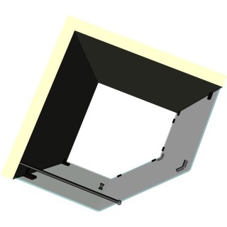 Душевая кабина пятиугольная DK-307К на коннекторах