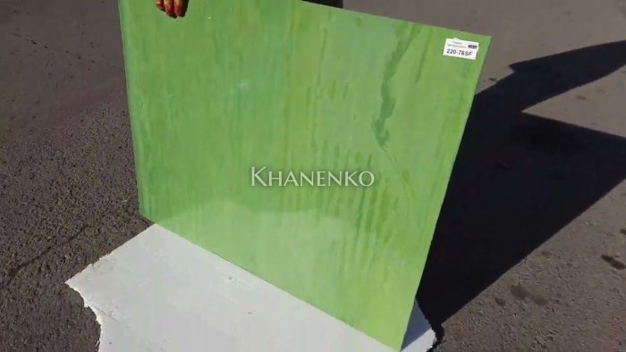 Стекло для фьюзинга 220-76SF (Китай), целый лист - 78 х 96 cм.