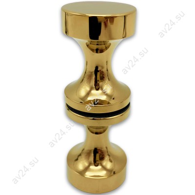 Ручка кноб FDR-61, нержавейка/золото