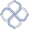 Бевелс AV03 дверной (4 элемента) 180 х 180 мм