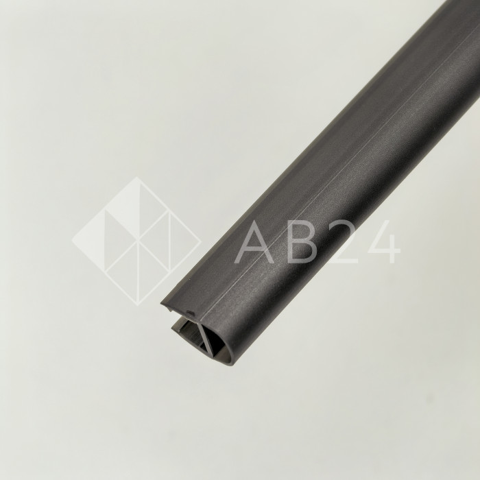 Уплотнитель ПРЕМИУМ А-образный серый 2.5 м под стекло 8 мм FDPP-414.8