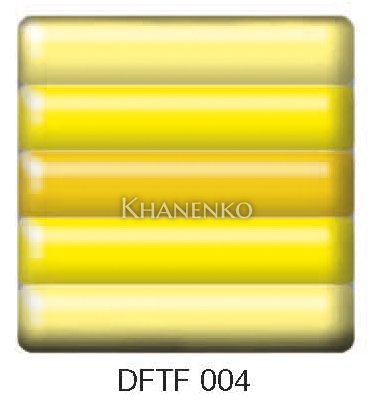 Фьюзинг квадрат DFTF 004 желтого цвета, 6 см