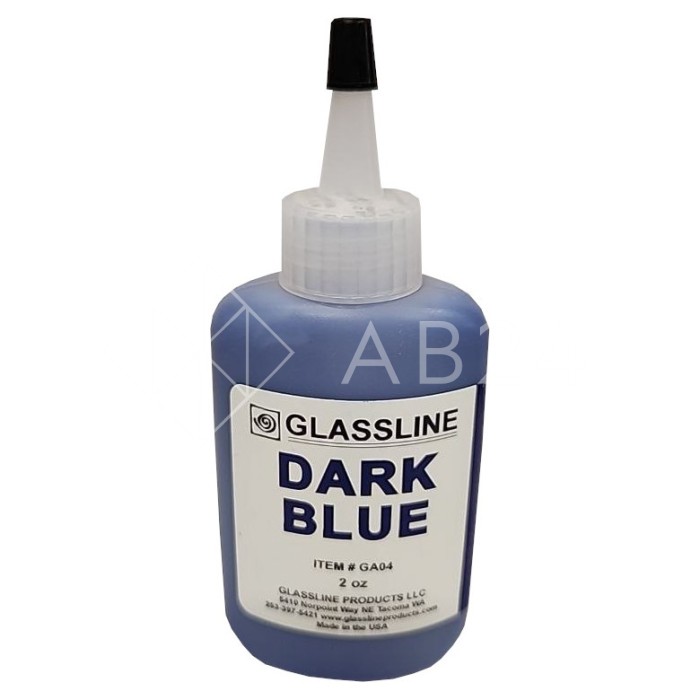 Краска для фьюзинга GlassLine, темно-синий (DARK BLUE), 56 г