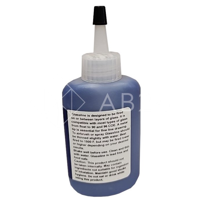 Краска для фьюзинга GlassLine, темно-синий (DARK BLUE), 56 г