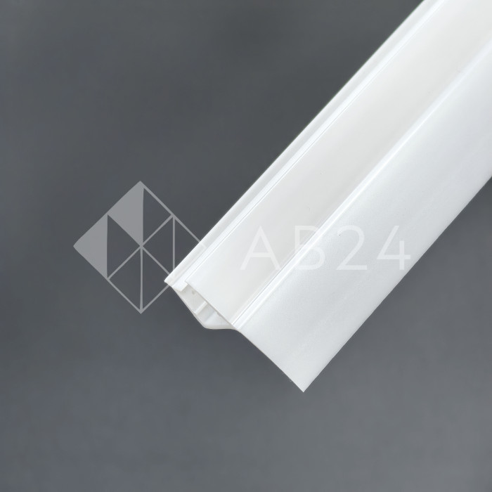 Уплотнитель ПРЕМИУМ Ц-образный белый 2.5 м, ус 16 мм под стекло 8 мм FDPP-415.8