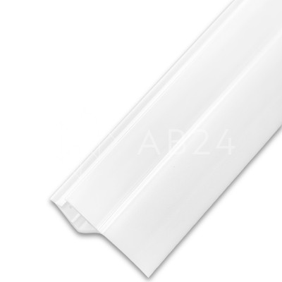 Уплотнитель ПРЕМИУМ Ц-образный белый 2.5 м, ус 16 мм под стекло 8 мм FDPP-415.8