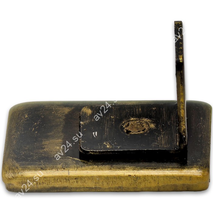 Заглушка торцевая FDPA-601 для опорного профиля 19х15х2, нержавейка/брашированное золото