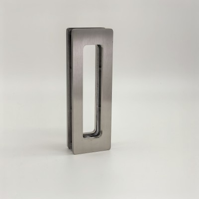 Ручка купе Дриада FDR-112, 155х52 прямоугольная, нержавейка/матовый